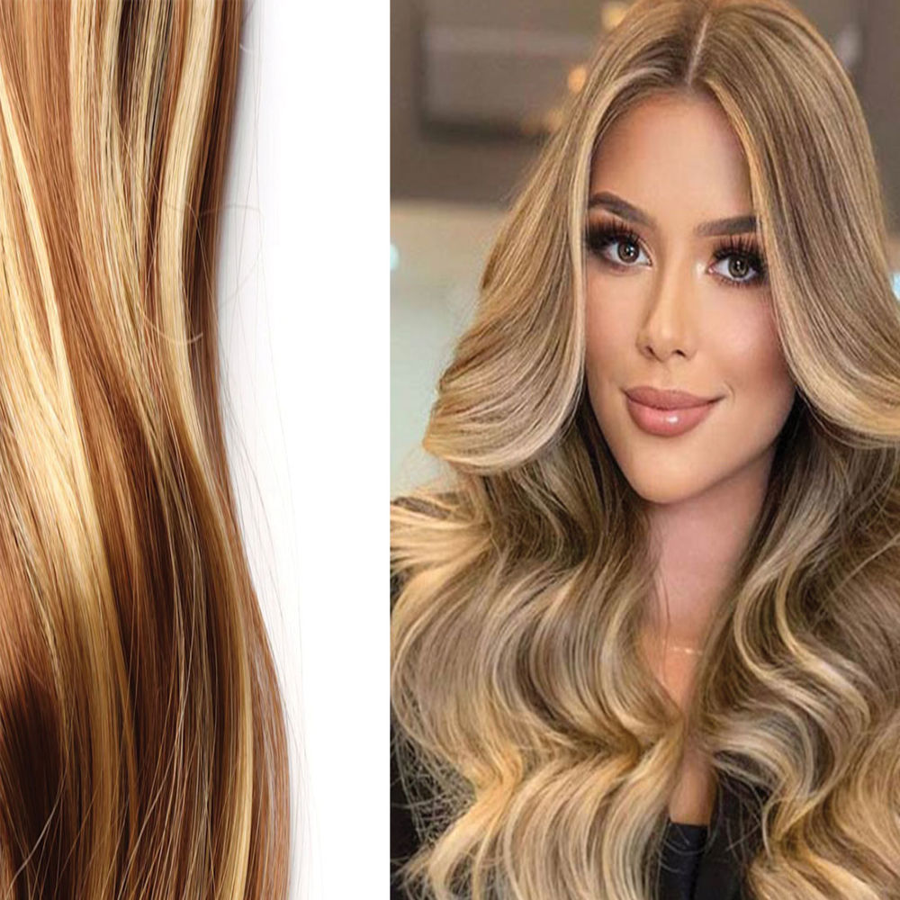 رنگ مو بلوند عسلی