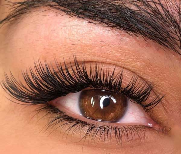 انواع فر مژه در اکستنشن